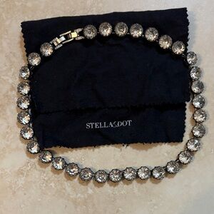 Stella & Dot Dazzling Silver Necklace